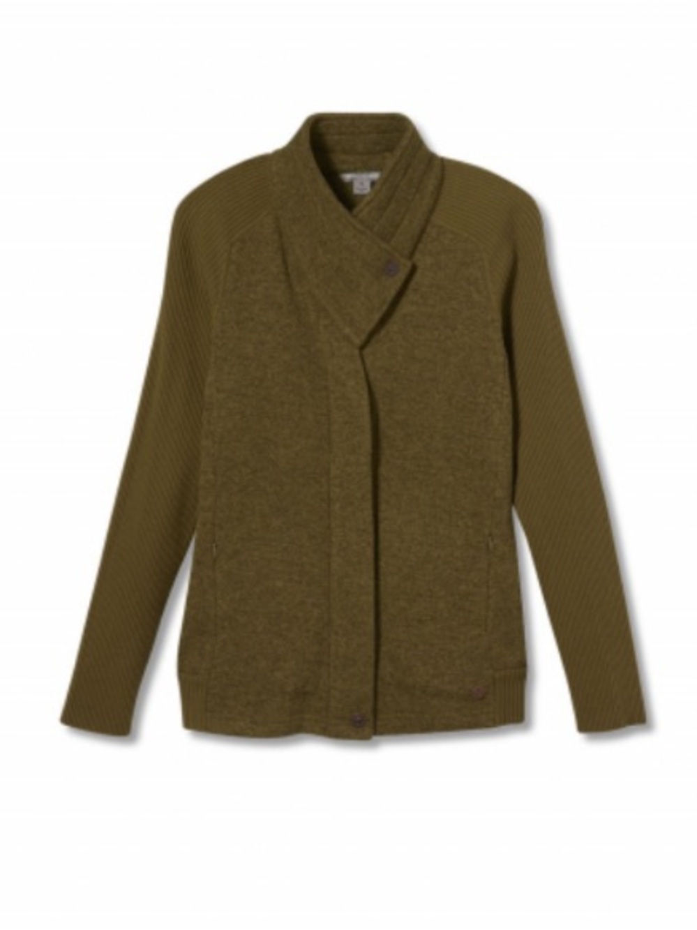 Royal Robbins Women’s Table Jacket Lizard Olive Green Cozy Layer Size L NWT - Picture 2 of 6